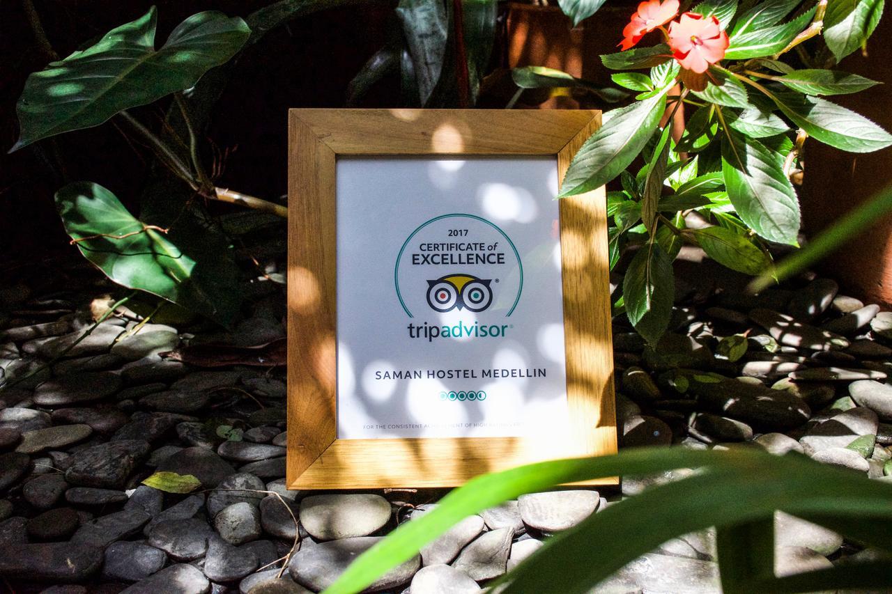 Saman Hostel Medellín Eksteriør billede